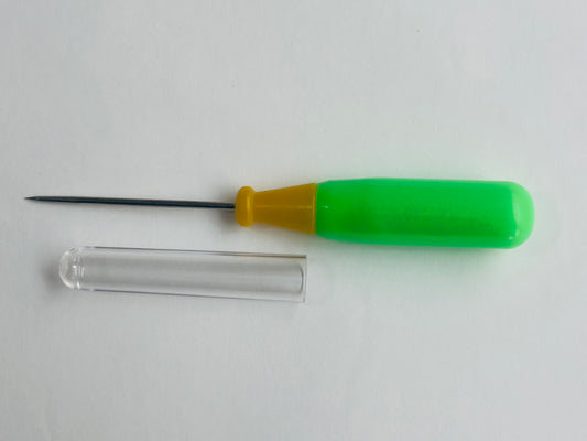 OI. Aguja enhebrar pabilo